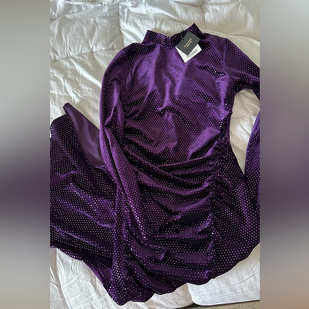 NWT ZARA SEQUIN FESTIVE DAYS DRESS